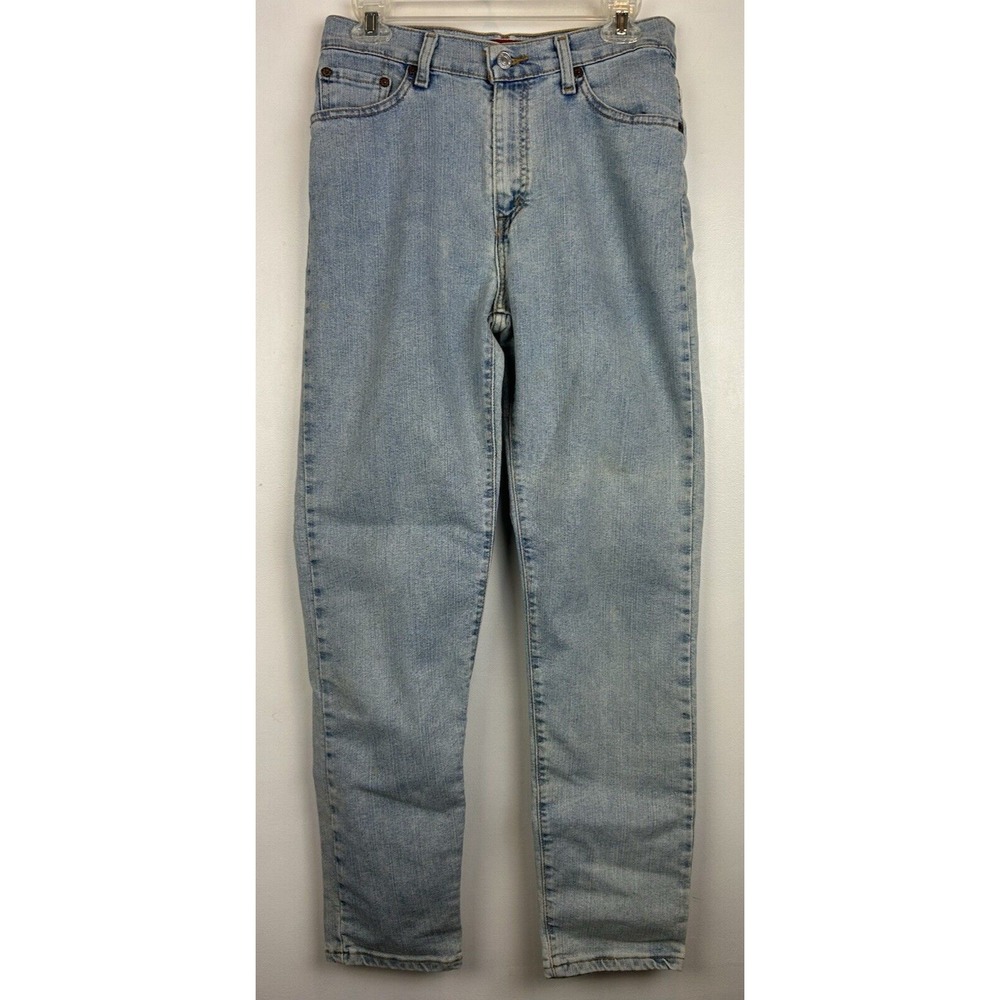 Vtg Levis Jeans Women 8 M Classic Slim Stretch 512 Tapered High Waist Light Read